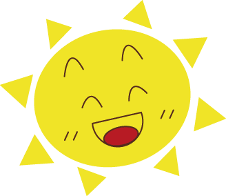 笑顔の太陽