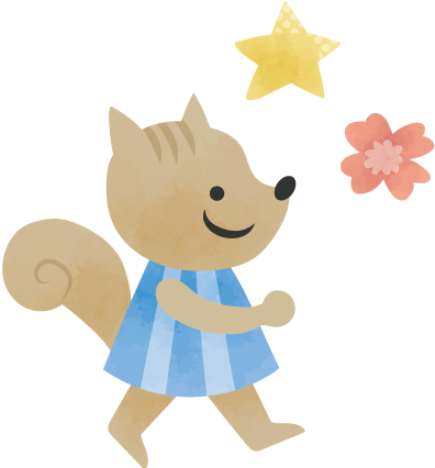 りすのイラスト